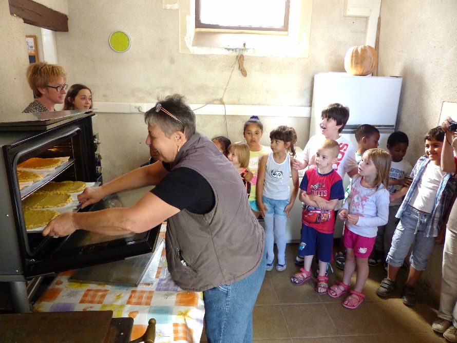 Les galettes sortent du four